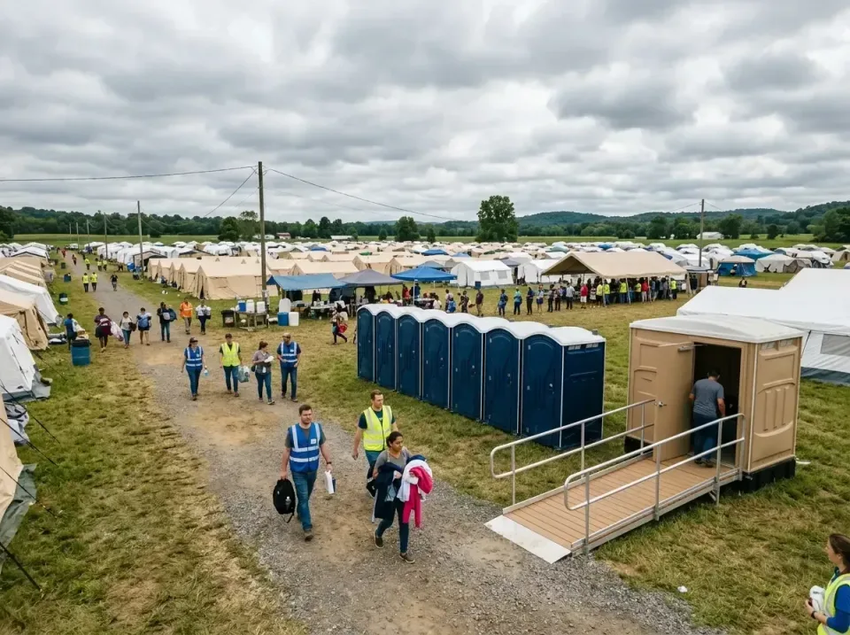 disaster-relief-camp-restrooms-010 — frequently asked questions, Dumpster & Portable Bathrooms Rental in Mount Oliver, PA